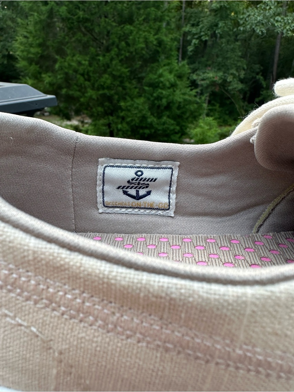 Skechers Women's Lace-Up Casual Sneakers in Cream - Picture 12 of 13